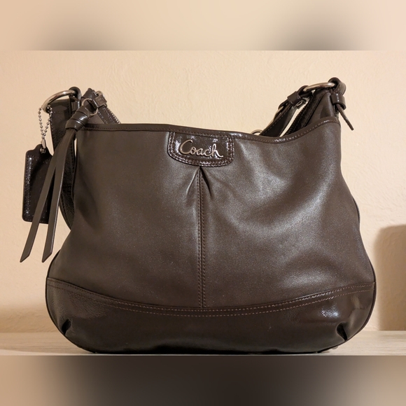 Coach Handbags - Coach Bag 19726 Beautiful Vintage Mahogany Brown Leather Bag Excellent Condition